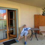 Terasse vor unserem Zimmer