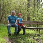 Manuel mit seinem Opa